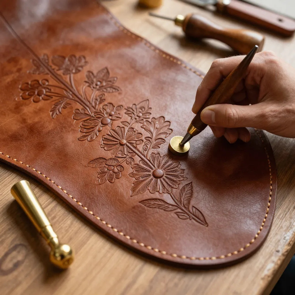 Leather crafting process